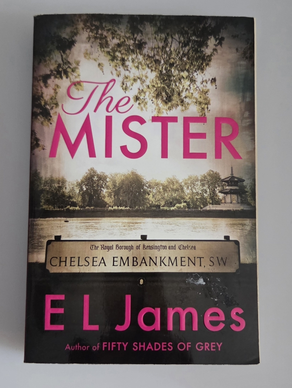 The Mister by E L James - Pink & Black Cover